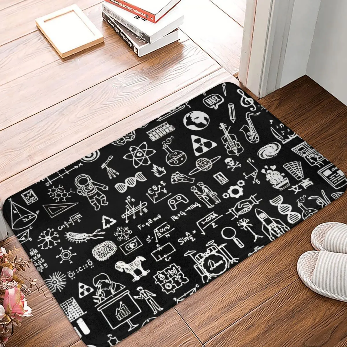 Science Pattern Doormat Rug carpet Mat Footpad Bath mat Non-slip toilet Balcony Parlor durable Washable 
Science Pattern Doormat Rug carpet Mat Footpad Bath mat Non-slip toilet Balcony Parlor durable Washable