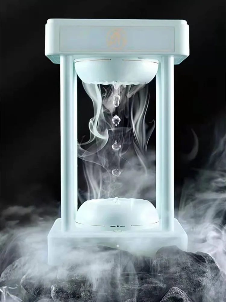 CreativeTechnology Anti Gravity Levitating Water Drops Time Hourglass Water Fountain Lamp Air Purification Atomization Lamp Gift
CreativeTechnology Anti Gravity Levitating Water Drops Time Hourglass Water Fountain Lamp Air Purification Atomization Lamp Gift