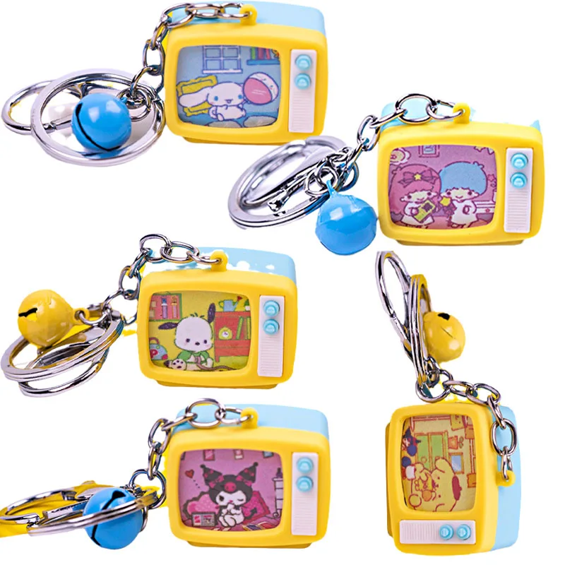 Sanrios My Melody Cinnamoroll Kuromi Pochacco Anime Kawaii Creative Tv Cartoon Sound Glowing Keychain Toy Emulation Tv Gift
Sanrios My Melody Cinnamoroll Kuromi Pochacco Anime Kawaii Creative Tv Cartoon Sound Glowing Keychain Toy Emulation Tv Gift