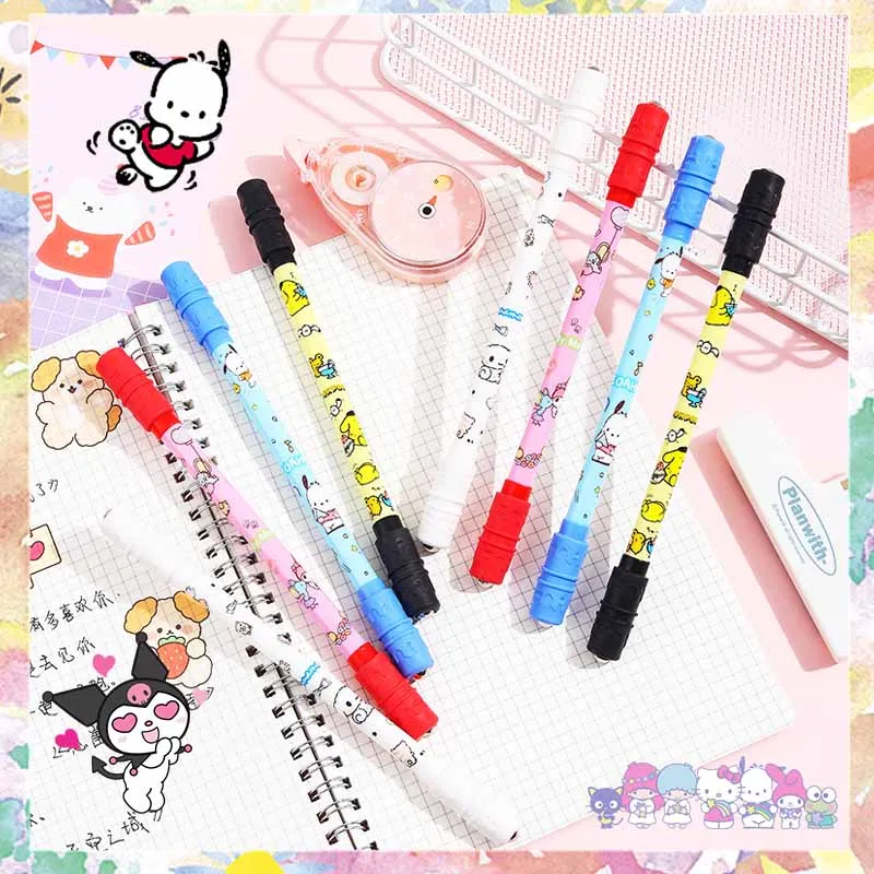Sanrioed Rotate Gel Ink Pen Students Decompress Stationery Kawaii Anime My Melody Kuromi Pochacco Lovely Twist Neutral Pens Gift
Sanrioed Rotate Gel Ink Pen Students Decompress Stationery Kawaii Anime My Melody Kuromi Pochacco Lovely Twist Neutral Pens Gift