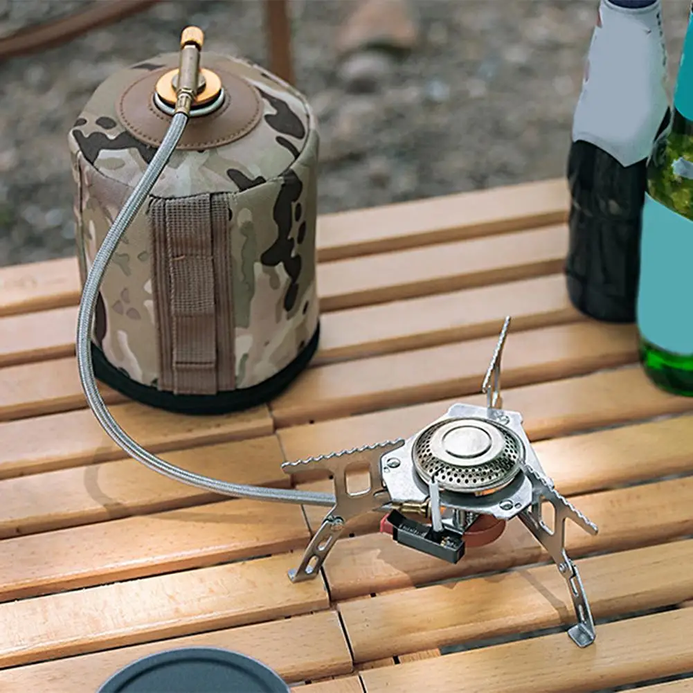 1 Set Camping Stove Useful Stainless Steel Windproof Kitchen Tools Gas Burner Mini Stove
1 Set Camping Stove Useful Stainless Steel Windproof Kitchen Tools Gas Burner Mini Stove