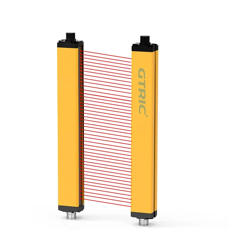 GTRIC Photoelectric Safety Infared Light Curtain Sensors 32 Optical Axis 20mm Pitchindustrial Laser Beam Light Barrier Sensor
GTRIC Photoelectric Safety Infared Light Curtain Sensors 32 Optical Axis 20mm Pitchindustrial Laser Beam Light Barrier Sensor