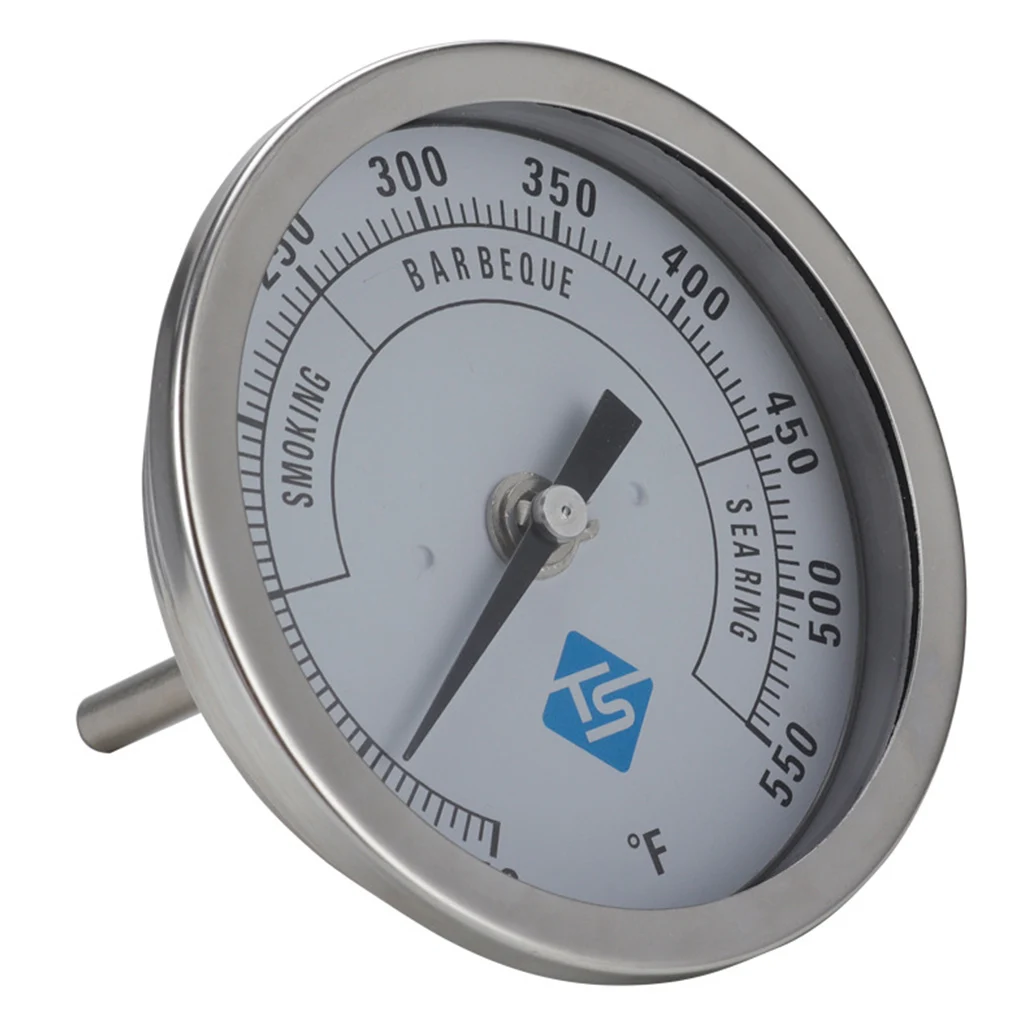 Bakeware F/C 2" Stainless Steel BBQ Smoker Pit Grill Bimetallic Thermometer Temp Gauge with Dual Gage 500 Degree Cooking Tools
Bakeware F/C 2" Stainless Steel BBQ Smoker Pit Grill Bimetallic Thermometer Temp Gauge with Dual Gage 500 Degree Cooking Tools