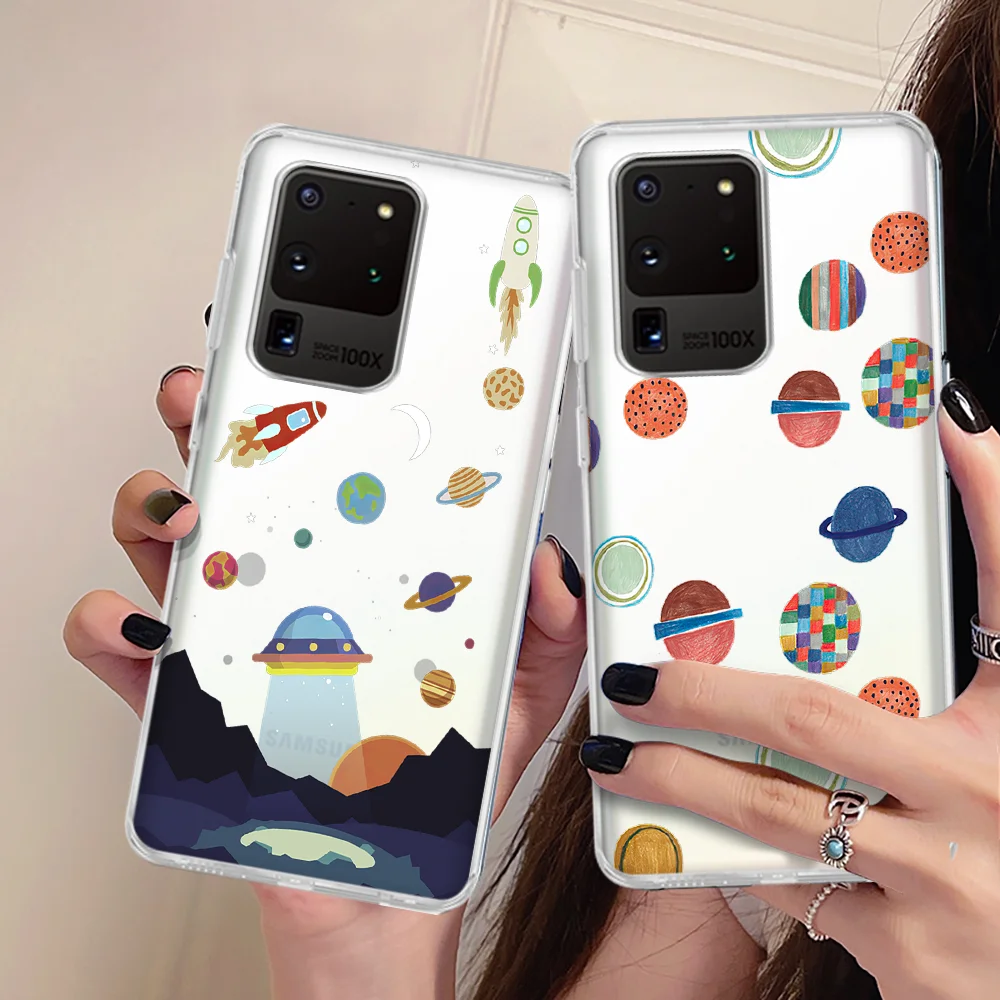 Space Planet Phone Case for Samsung Galaxy Note 20 10 Lite 9 8 S8 S9 S10 S10e S20 S21 S22 Plus Ultra FE Clear Soft TPU Cover
Space Planet Phone Case for Samsung Galaxy Note 20 10 Lite 9 8 S8 S9 S10 S10e S20 S21 S22 Plus Ultra FE Clear Soft TPU Cover