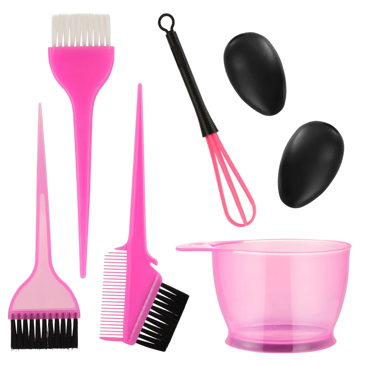 Lurrose 6pcs Hair Coloring Kits Hair Tinting Tools Set Hairdressing Dyeing Tools Hot Oil Treatment Tools for Home Store (Rosy)
Lurrose 6pcs Hair Coloring Kits Hair Tinting Tools Set Hairdressing Dyeing Tools Hot Oil Treatment Tools for Home Store (Rosy)