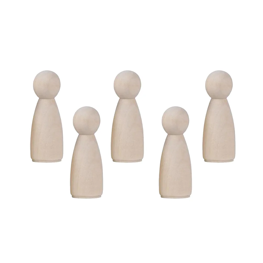 Wooden Peg Dolls Unfinished, 65mm Wood Peg Dolls, Pack of 10 Wooden People Pegs for DIY Crafting Painting Handicrafts Wooden
Wooden Peg Dolls Unfinished, 65mm Wood Peg Dolls, Pack of 10 Wooden People Pegs for DIY Crafting Painting Handicrafts Wooden