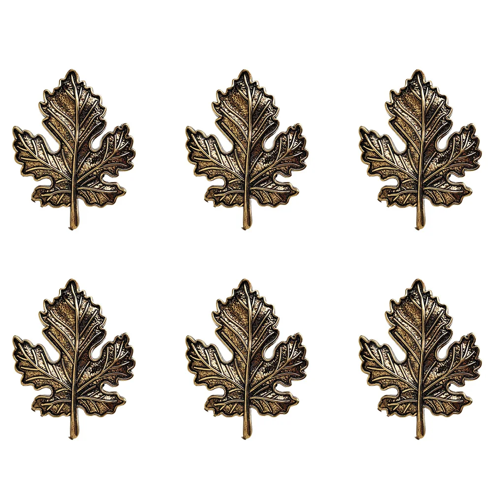 6 Pcs Antique Leaf Napkin Rings Maple Leaf Wedding Serviette Holder Eco-friendly Metal Tableware Decoration Made In China
6 Pcs Antique Leaf Napkin Rings Maple Leaf Wedding Serviette Holder Eco-friendly Metal Tableware Decoration Made In China