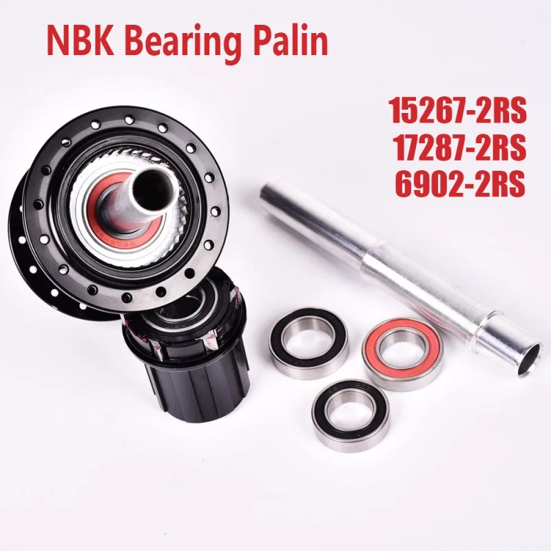 Bicycle hub NBK bearing Palin 15267 or 6902 or 17287 2RS Sealed Bearing Repair Parts For KOOZER XM490 BM440 hub Fastace Novatec
Bicycle hub NBK bearing Palin 15267 or 6902 or 17287 2RS Sealed Bearing Repair Parts For KOOZER XM490 BM440 hub Fastace Novatec