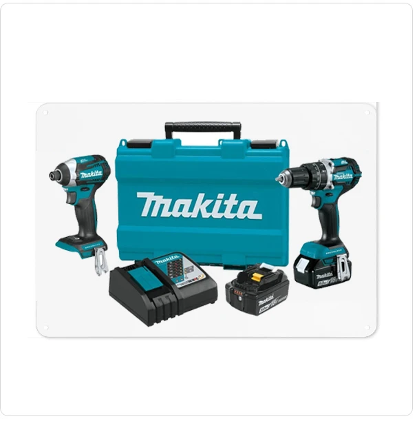 Makita зарядная Ударная дрель 18 в бесщеточный Электрический гаечный ключ электрическая отвертка металлический жестяной знак плакат налет
Makita зарядная Ударная дрель 18 в бесщеточный Электрический гаечный ключ электрическая отвертка металлический жестяной знак плакат налет