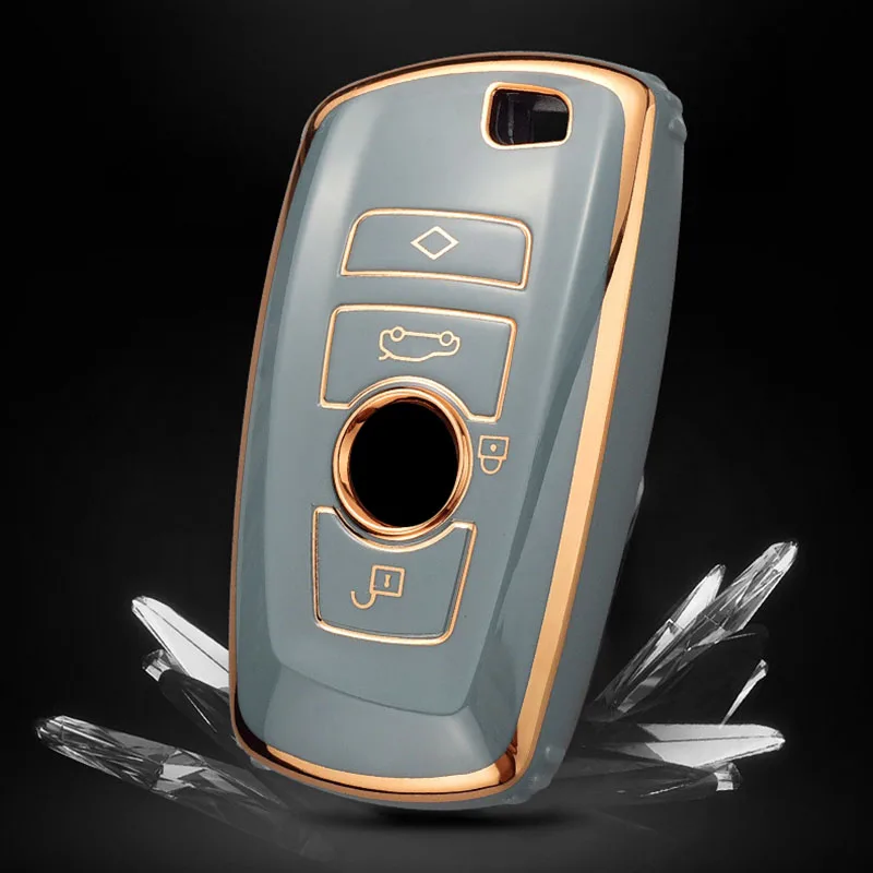 TPU Car Remote Key Case Cover Shell For BMW 1 3 5 7 Series X1 X3 X4 X5 F10 F20 F30 F18 F25 M3 M4 E34 E36 Protector Holder Fob
TPU Car Remote Key Case Cover Shell For BMW 1 3 5 7 Series X1 X3 X4 X5 F10 F20 F30 F18 F25 M3 M4 E34 E36 Protector Holder Fob