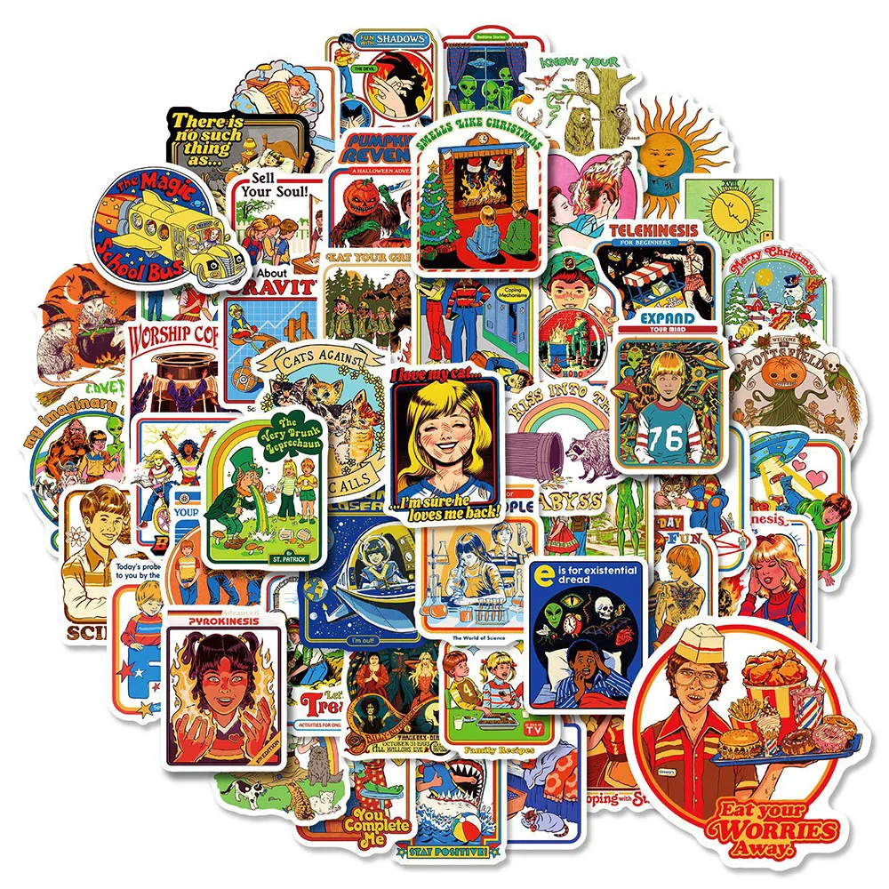 50Pcs Anime Stickers Mixed Cartoon Retro Ghost Graffiti Sticker Diy Luggage Bike Skateboard Laptop Helmet Guitar Decals Toy Gift
50Pcs Anime Stickers Mixed Cartoon Retro Ghost Graffiti Sticker Diy Luggage Bike Skateboard Laptop Helmet Guitar Decals Toy Gift