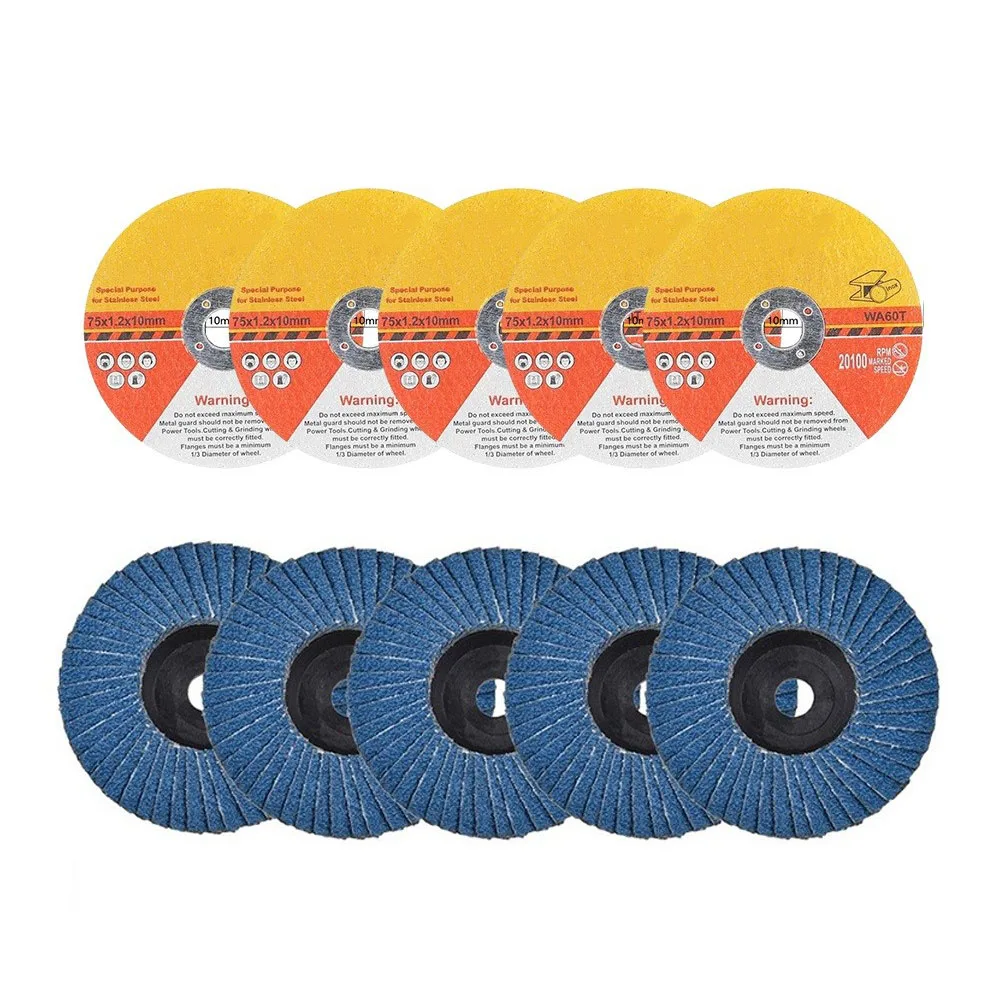 Blue Sand Louver Cutting Discs Saw Blade Zirconium Corundum 10pc Circular Resin Cutting Disc For Angle Grinder
Blue Sand Louver Cutting Discs Saw Blade Zirconium Corundum 10pc Circular Resin Cutting Disc For Angle Grinder