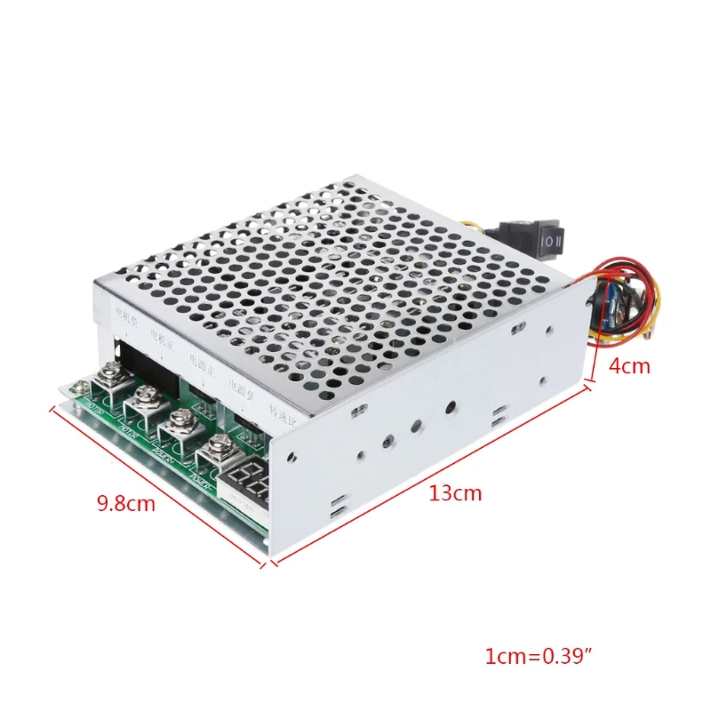 DC 10-55V 100A Motor Speed Controller Reversible PWM Control Forward/Reverse Q81C
DC 10-55V 100A Motor Speed Controller Reversible PWM Control Forward/Reverse Q81C