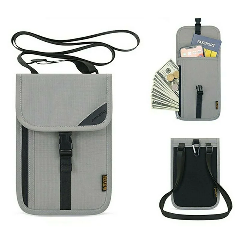 RFID Passport ID Bag Travel Multi-Functional Hanging Neck Small Ticket High Quality Coin Purse Zipper Protective Cover
RFID Passport ID Bag Travel Multi-Functional Hanging Neck Small Ticket High Quality Coin Purse Zipper Protective Cover
