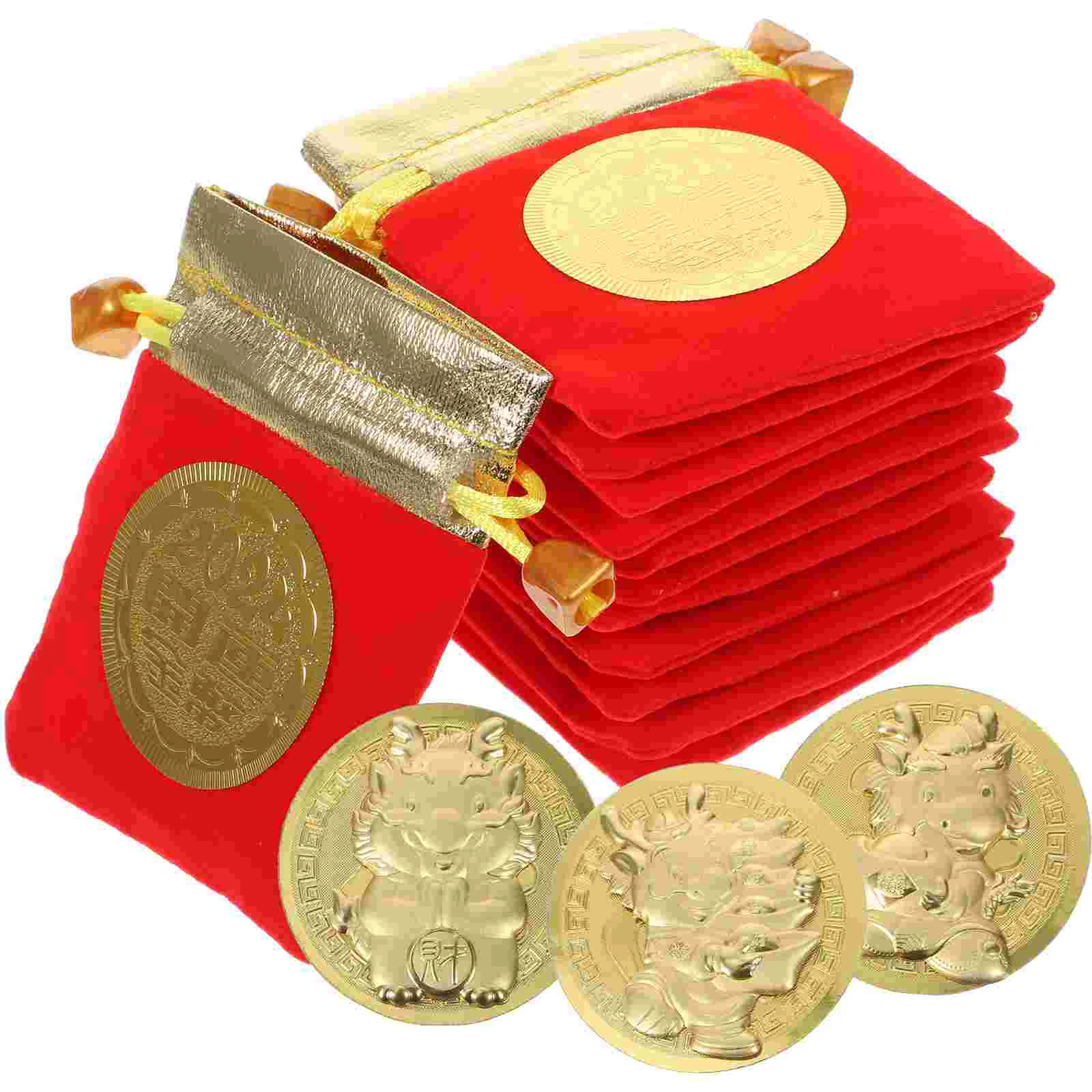12 Sets Men Gifts 2024 Souvenir Coins Year Dragon Chinese Style New Friends Gold Man Commemorative
12 Sets Men Gifts 2024 Souvenir Coins Year Dragon Chinese Style New Friends Gold Man Commemorative