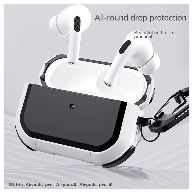 

Крышка переключателя для Airpods Pro 2 корпус из ТПУ Пластиковый защитный чехол Apple Airpods 3 2 Корпус Аксессуары для наушников белый анти-капля