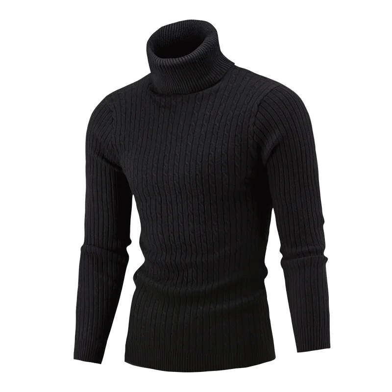 Autumn Winter Men's Turtleneck Sweater Solid Slim Fit Long Sleeve Knitting Pullovers Man Christmas Jumper Rollneck Tops A50
Autumn Winter Men's Turtleneck Sweater Solid Slim Fit Long Sleeve Knitting Pullovers Man Christmas Jumper Rollneck Tops A50