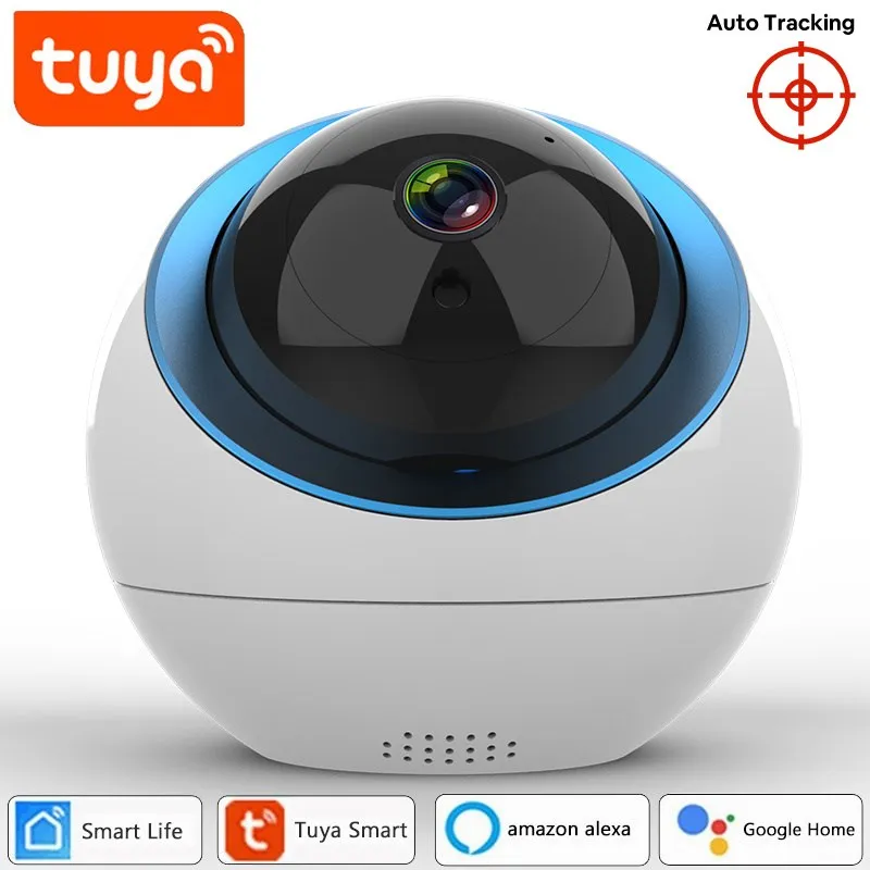 

Tuya Smart Life 720 1080P IP Camera 2MP Wireless WiFi Security Surveillance CCTV Camera Baby Moniter Google Home Assistant Alexa