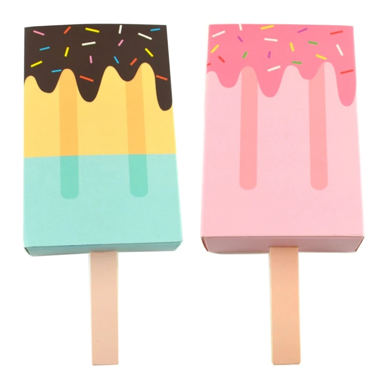 Ice Cream Shape Candy Boxes 50pcs/set Wedding Party Favor Gift Box for Baby Shower Birthday Party Present Package Case Organizer
Ice Cream Shape Candy Boxes 50pcs/set Wedding Party Favor Gift Box for Baby Shower Birthday Party Present Package Case Organizer