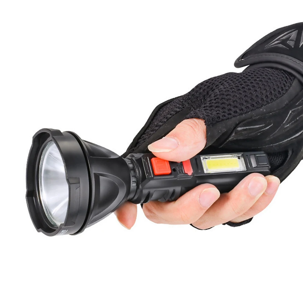 2022 Flashlight Double-light-source Bright Outdoor Lighting Lamp Portable Glare Searchlight High Endurance Camping Lantern
2022 Flashlight Double-light-source Bright Outdoor Lighting Lamp Portable Glare Searchlight High Endurance Camping Lantern