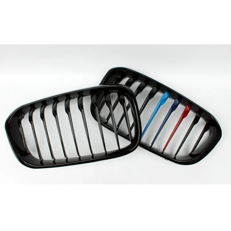 Modified Single-line Three-color Light Black Matte Black Racing Grills Grille Air Intake Fit For BMW 1 Series F20 Late Stage
Modified Single-line Three-color Light Black Matte Black Racing Grills Grille Air Intake Fit For BMW 1 Series F20 Late Stage