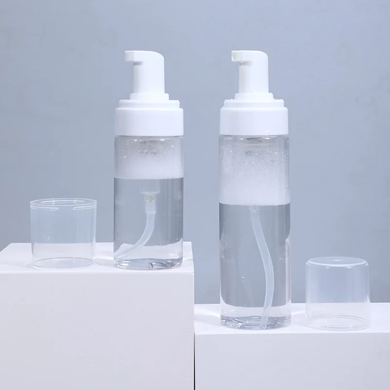 Empty Clear mousse bottle Press foam bottle Facial cleanser hand soap Dispenser 50ml 80ml 100ml 150ml 200ml
Empty Clear mousse bottle Press foam bottle Facial cleanser hand soap Dispenser 50ml 80ml 100ml 150ml 200ml