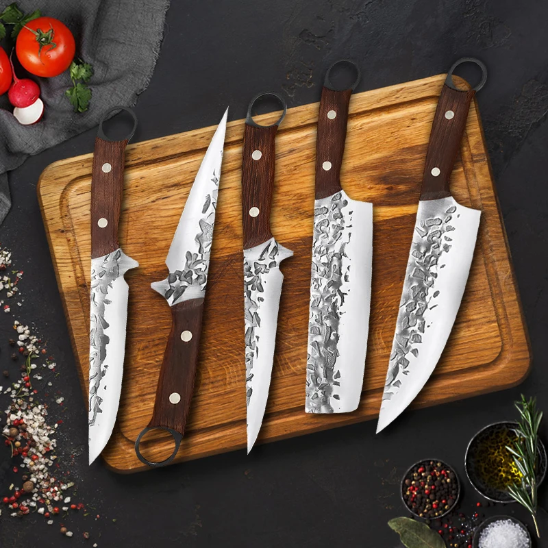 Forged Boning Cutting Knife Outdoor Hunting Pocket Knife Cleaver Meat Fruit Cutter Chef Knife Tools 
Forged Boning Cutting Knife Outdoor Hunting Pocket Knife Cleaver Meat Fruit Cutter Chef Knife Tools