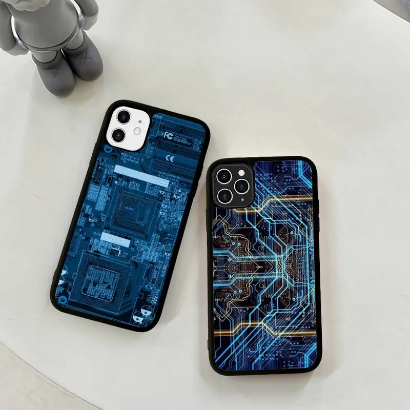 Computer Motherboard board Phone Case Silicone PC+TPU Case for iPhone 11 12 13 Pro Max 8 7 6 Plus X SE XR Hard Fundas
Computer Motherboard board Phone Case Silicone PC+TPU Case for iPhone 11 12 13 Pro Max 8 7 6 Plus X SE XR Hard Fundas
