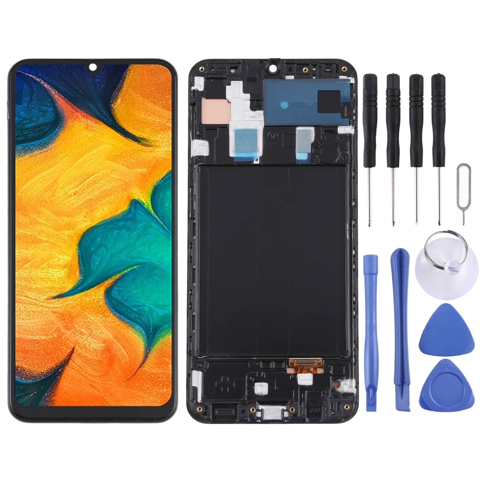 Original LCD Screen and Digitizer Full Assembly with Frame for Samsung Galaxy A30 SM-A305 Display Replacement
Original LCD Screen and Digitizer Full Assembly with Frame for Samsung Galaxy A30 SM-A305 Display Replacement