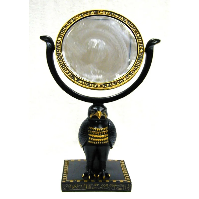 Creative Crafts-Upright Mirror-Egyptian Bird God and Cobra-Gift Boutique Home Ornaments
Creative Crafts-Upright Mirror-Egyptian Bird God and Cobra-Gift Boutique Home Ornaments