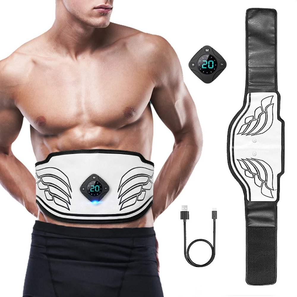 Muscle Stimulator EMS Abdominal belt Trainer LCD Display Abs Fitness Training Home Gym Weight Loss Body Slimming belly training
Muscle Stimulator EMS Abdominal belt Trainer LCD Display Abs Fitness Training Home Gym Weight Loss Body Slimming belly training