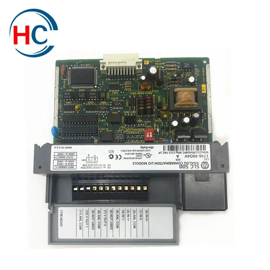 Allen Bradley Analog Conmbination I/O Module 1746-NIO4V AB programmable plc 1746NIO4V 100% Original
Allen Bradley Analog Conmbination I/O Module 1746-NIO4V AB programmable plc 1746NIO4V 100% Original