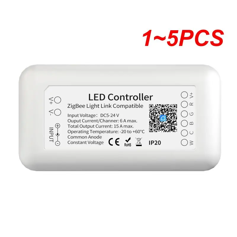 1~5PCS Tuya Zigbee 3.0 Smart LED Controller RGB+CCT 6pin Light Strip Smart Home Controller Voice Control Work With Alexa
1~5PCS Tuya Zigbee 3.0 Smart LED Controller RGB+CCT 6pin Light Strip Smart Home Controller Voice Control Work With Alexa