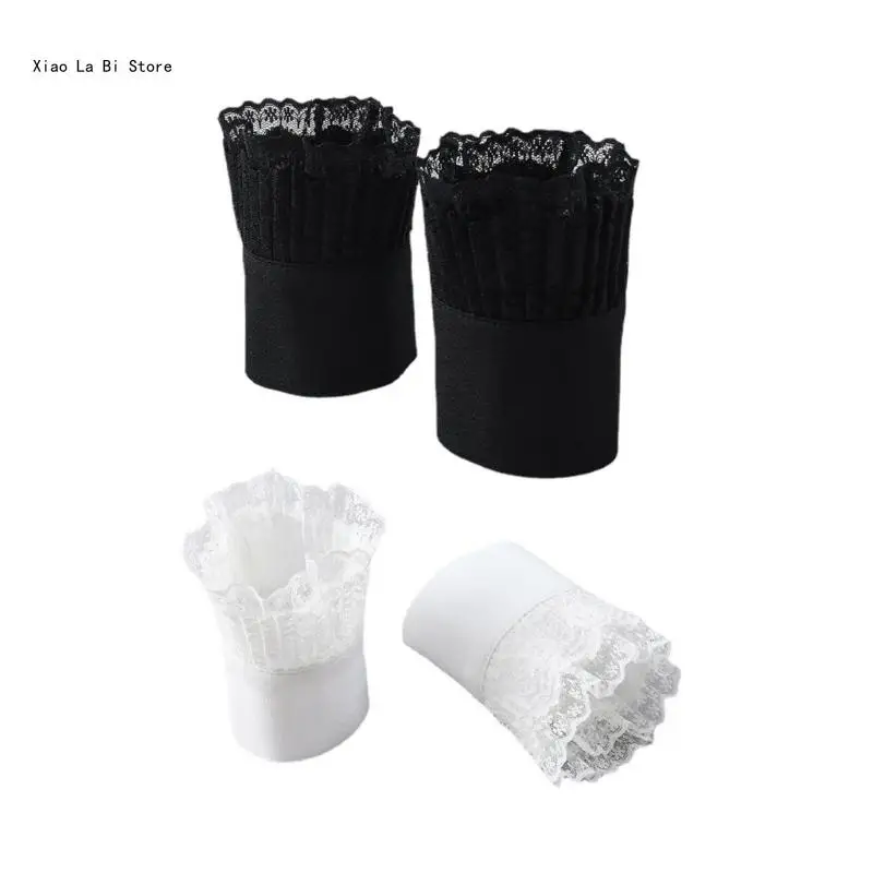 XXFD Cosplay Maid Layered Decorative Wrist Cuffs Universal Detachable Cuffs for Girls
XXFD Cosplay Maid Layered Decorative Wrist Cuffs Universal Detachable Cuffs for Girls