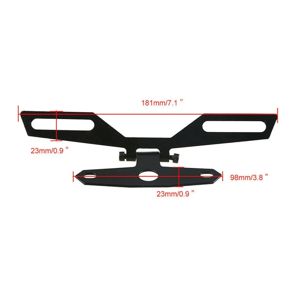 Adjustable Motorcycle Folding License Plate Holder Tail/Rear Light Bracket Mount Aluminum Alloy Motor Motorcycle Accessories
Adjustable Motorcycle Folding License Plate Holder Tail/Rear Light Bracket Mount Aluminum Alloy Motor Motorcycle Accessories
