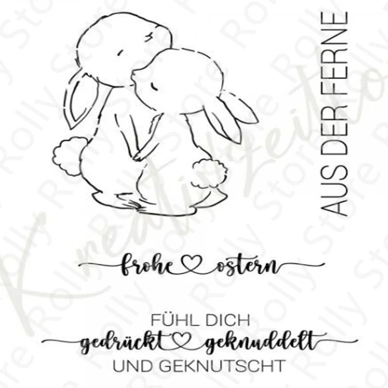 German Easter Bunny Clear Stamps For Scrapbooking Supplies Stencils Photo Album Handmade Card Decoration 2022 Silicone Stamp
German Easter Bunny Clear Stamps For Scrapbooking Supplies Stencils Photo Album Handmade Card Decoration 2022 Silicone Stamp