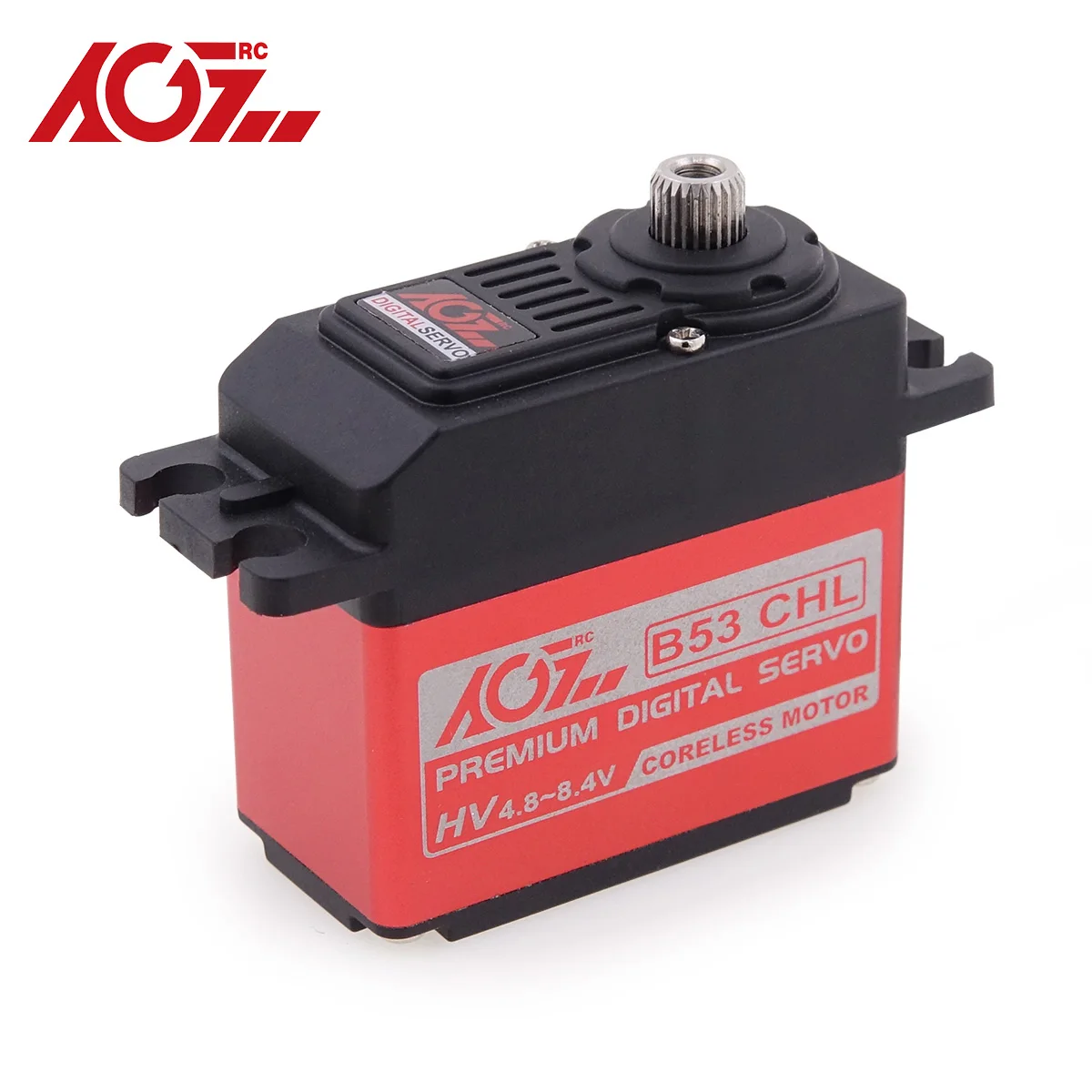 Special Offer - AGFRC B53CHL 32kg HV Programmable High Torque Digital Coreless Standard Servo for 1/10 RC Crawler Buggy
Special Offer - AGFRC B53CHL 32kg HV Programmable High Torque Digital Coreless Standard Servo for 1/10 RC Crawler Buggy