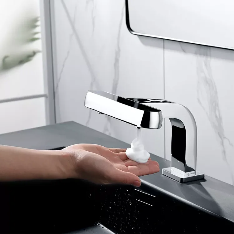 Intelligent Water Bathroom Auto Infrared Sensor Faucet For Faucet Automatic Kitchen Sink Gold Sensor
Intelligent Water Bathroom Auto Infrared Sensor Faucet For Faucet Automatic Kitchen Sink Gold Sensor