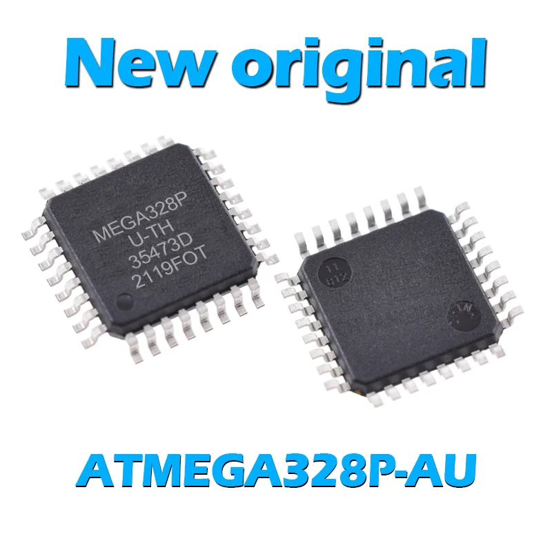 5PCS New Original ATMEGA328P-AU ATMEGA328P-AUR TQFP-32 MCU Microcontroller Memory Chip Electronic Components
5PCS New Original ATMEGA328P-AU ATMEGA328P-AUR TQFP-32 MCU Microcontroller Memory Chip Electronic Components