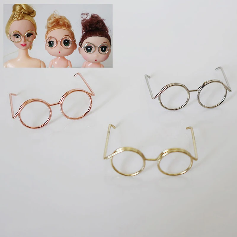 1pc Round Doll Glasses Frame Dollhouse Miniature Simulation Glasses Model DIY Kids Pretend Play Toys Decor Gift Accessories
1pc Round Doll Glasses Frame Dollhouse Miniature Simulation Glasses Model DIY Kids Pretend Play Toys Decor Gift Accessories