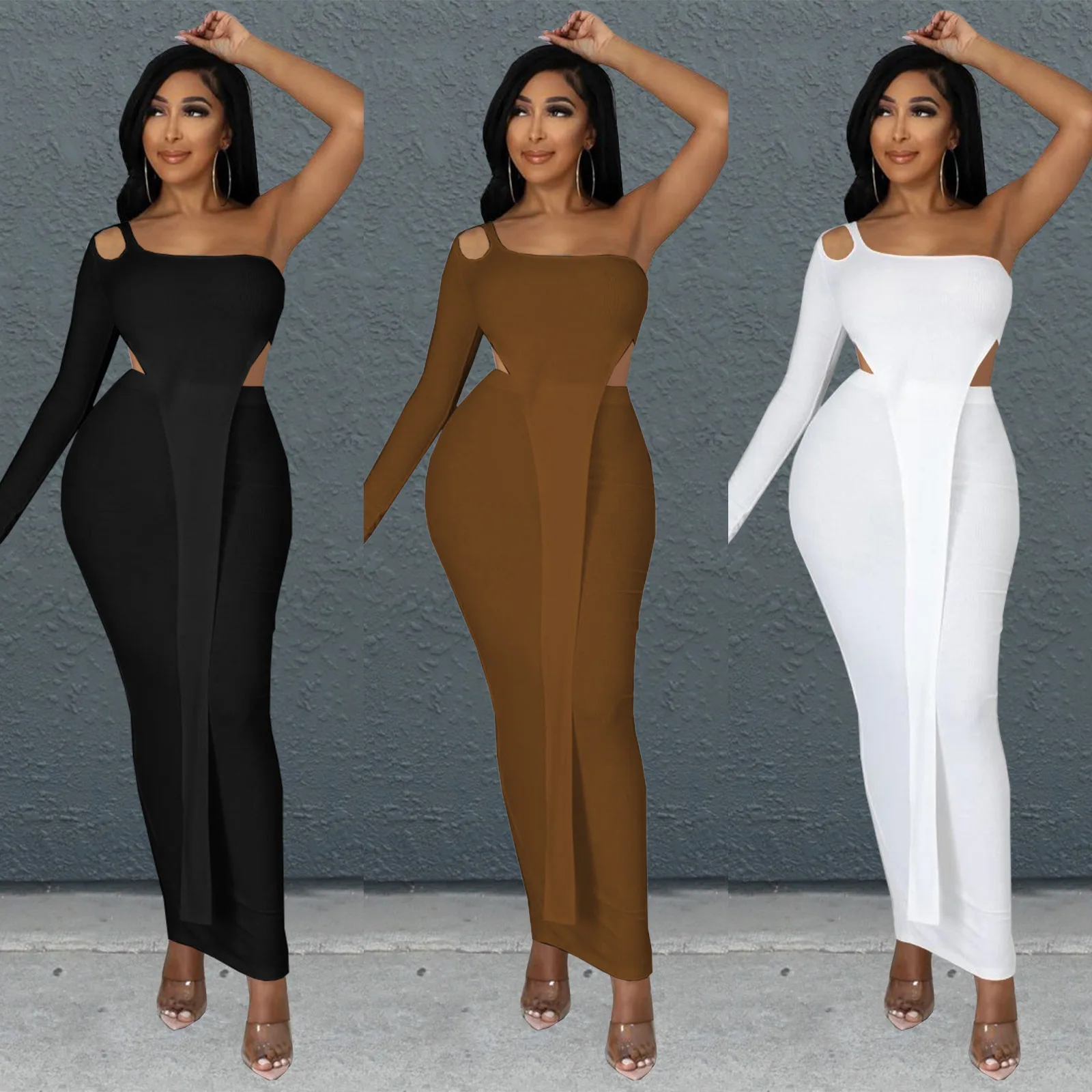 SZ2005 Spring 2022 Womens Fashion New Clothing Single-sleeve Off-shoulder Asymmetric Sexy Two Piece Sets Womens Outifits
SZ2005 Spring 2022 Womens Fashion New Clothing Single-sleeve Off-shoulder Asymmetric Sexy Two Piece Sets Womens Outifits