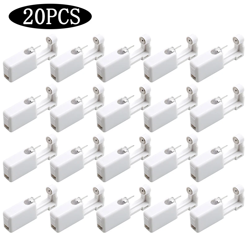 1-20Pcs/set Disposable Disinfect Safety Earring Piercer Machine Ear Piercing Gun Kit Studs Nose CLip Body Jewelry Piercing Tools
1-20Pcs/set Disposable Disinfect Safety Earring Piercer Machine Ear Piercing Gun Kit Studs Nose CLip Body Jewelry Piercing Tools