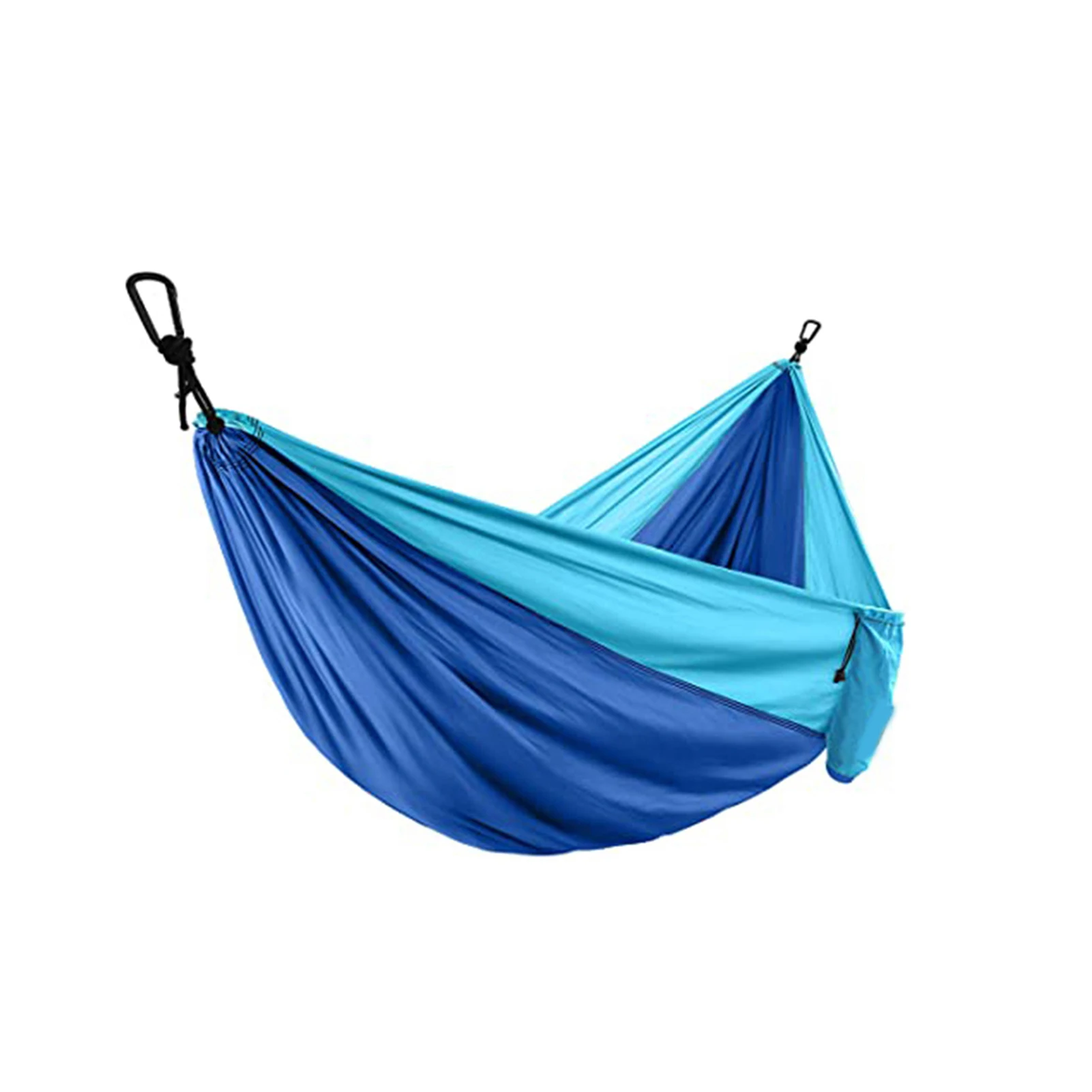 

Hammock with 2 Hanging Straps with Sturdy Strap & Steel Carabiner Hammock for Outdoor Camping Picnic