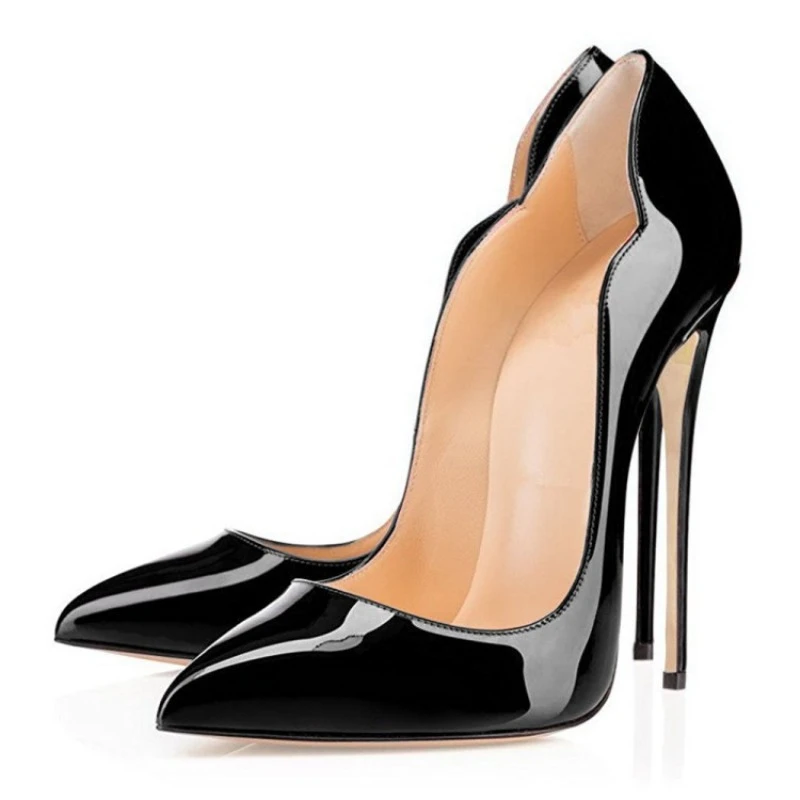 Pink Curl Upper Women Patent Pointed Toe Stiletto High Heels Sexy Ladies Party Dress Shoes Club Dance Pumps Plus Size 44
Pink Curl Upper Women Patent Pointed Toe Stiletto High Heels Sexy Ladies Party Dress Shoes Club Dance Pumps Plus Size 44