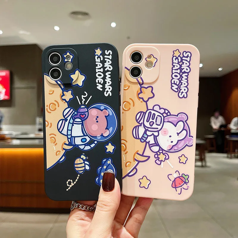 Cute space Rabbit Phone Cases For iPhone 11 12 13 Pro MAX 6 6S 7 8 Plus XS 12 13 Mini X XR SE 2020 Silicone Back Cover Fanda
Cute space Rabbit Phone Cases For iPhone 11 12 13 Pro MAX 6 6S 7 8 Plus XS 12 13 Mini X XR SE 2020 Silicone Back Cover Fanda