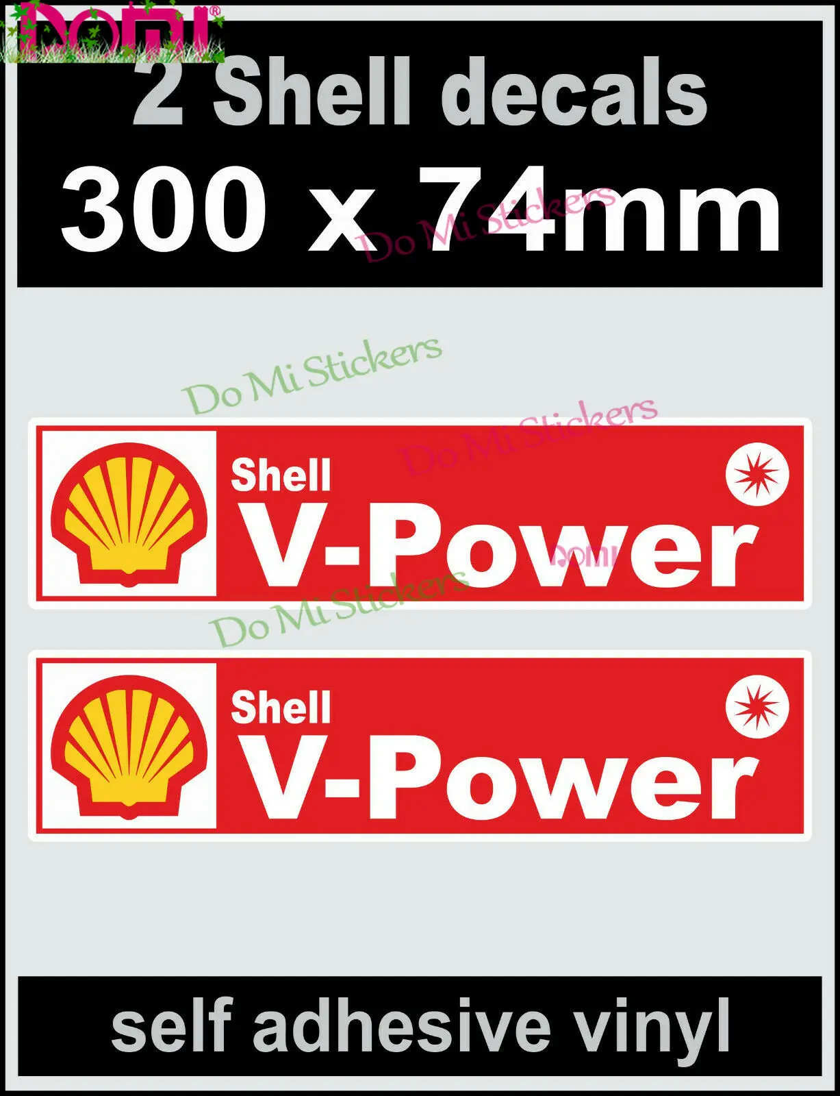 2x 300mm Shell V-power Sponsor Stickers Motorsport Van Truck Workshop Car Vinyl Decals Car Styling Car Stickers JDM
2x 300mm Shell V-power Sponsor Stickers Motorsport Van Truck Workshop Car Vinyl Decals Car Styling Car Stickers JDM
