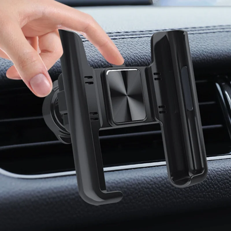 

Car Phone Holder 360° Rotation Stand for Cell Phone Gravity Auto Phone Holder In Car Air Vent Clip Mount GPS Support Universal