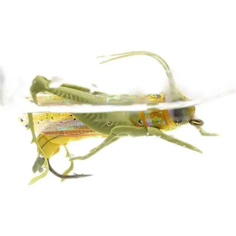 

Outdoor Fishing Luya Bait Locust Artificial Bionic Bait 1pc Insect Simulation Silicone Bait Fishing Gear Accessories Swing Lures