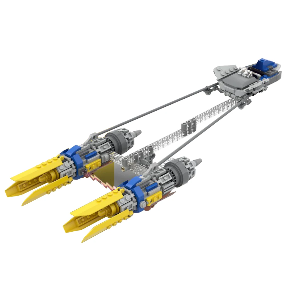 MOC Anakin’s Podracer set 75258 MOD Building Blocks Movies and Game Spacecraft Assemble Bricks Model For Kids Birthday Gift
MOC Anakin’s Podracer set 75258 MOD Building Blocks Movies and Game Spacecraft Assemble Bricks Model For Kids Birthday Gift