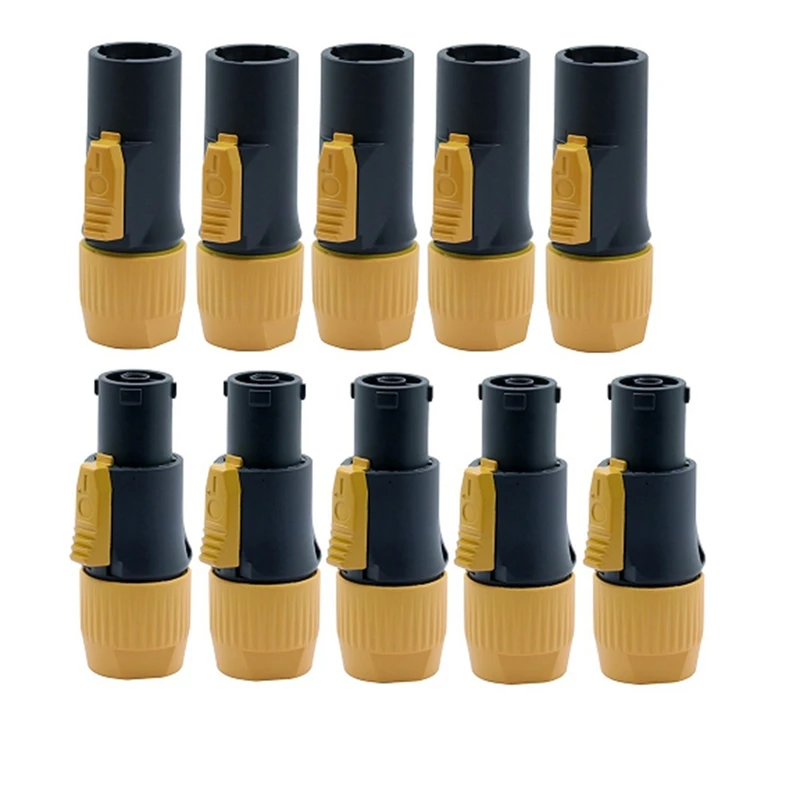 10Pcs Flame-Retardant Industrial Power Connector Output Input 20A Waterproof Power Connector LED Large Screen Power Plug
10Pcs Flame-Retardant Industrial Power Connector Output Input 20A Waterproof Power Connector LED Large Screen Power Plug